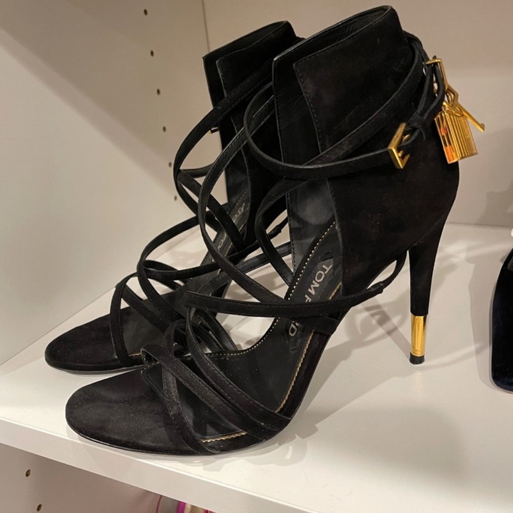 Tom ford padlock heels